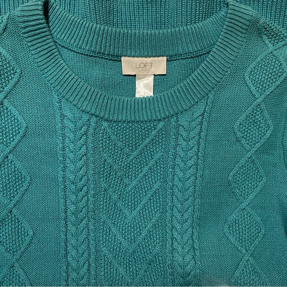 LOFT CABLE KNIT SWEATER - Picture 2 of 6